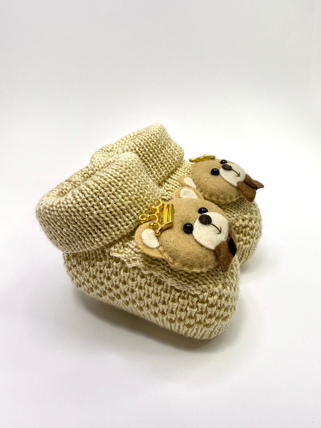 Kit Sapatinho+Prendedor Urso