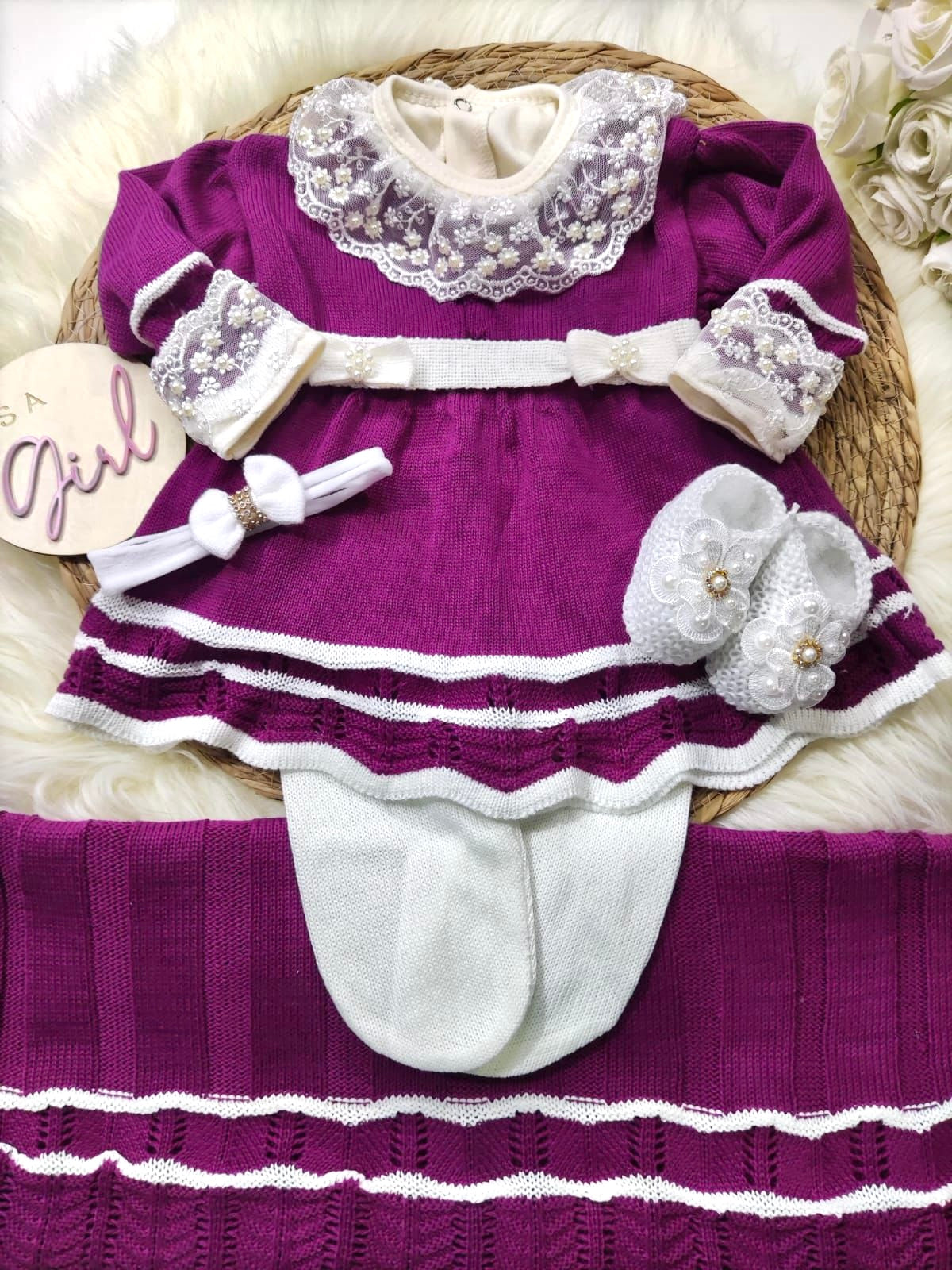Saída de maternidade Minas Gerais II violeta