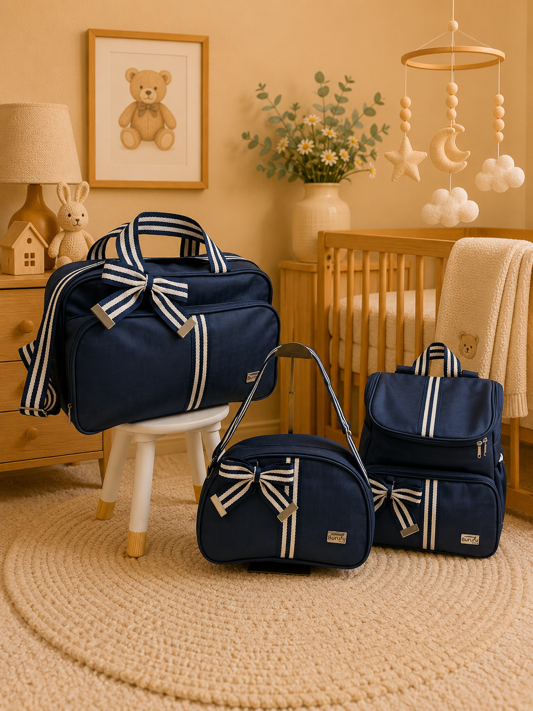 Kit Bolsas de Maternidade Delta+Master 3 Peças