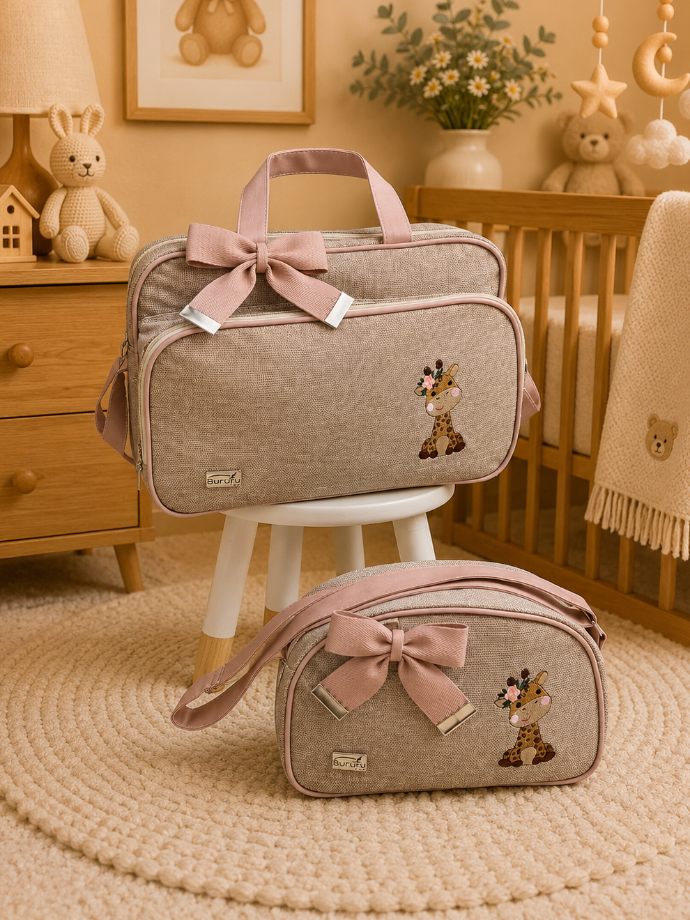 Bolsa de Maternidad Delta Jirafa