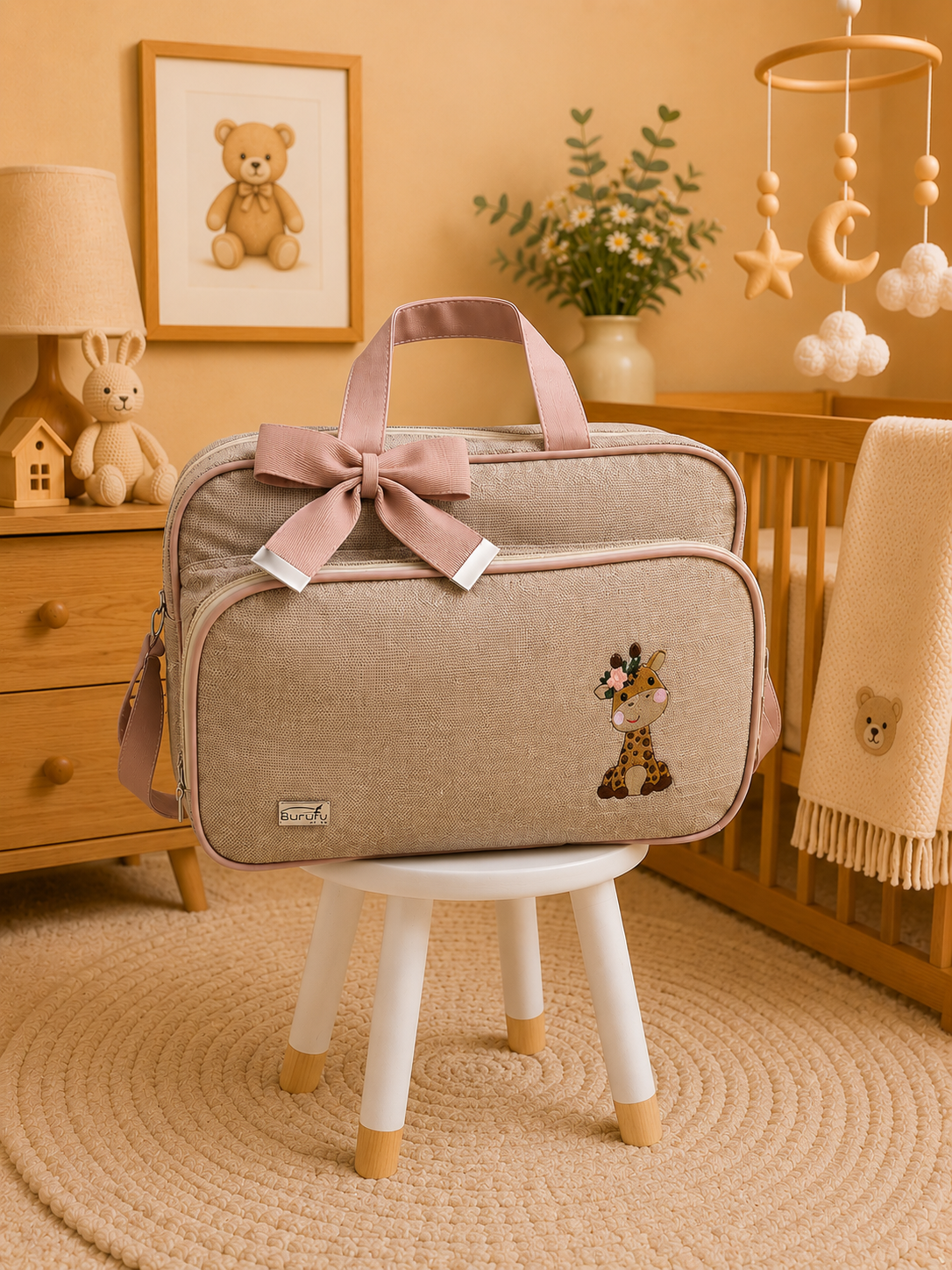 Bolsa de Maternidad Delta Jirafa