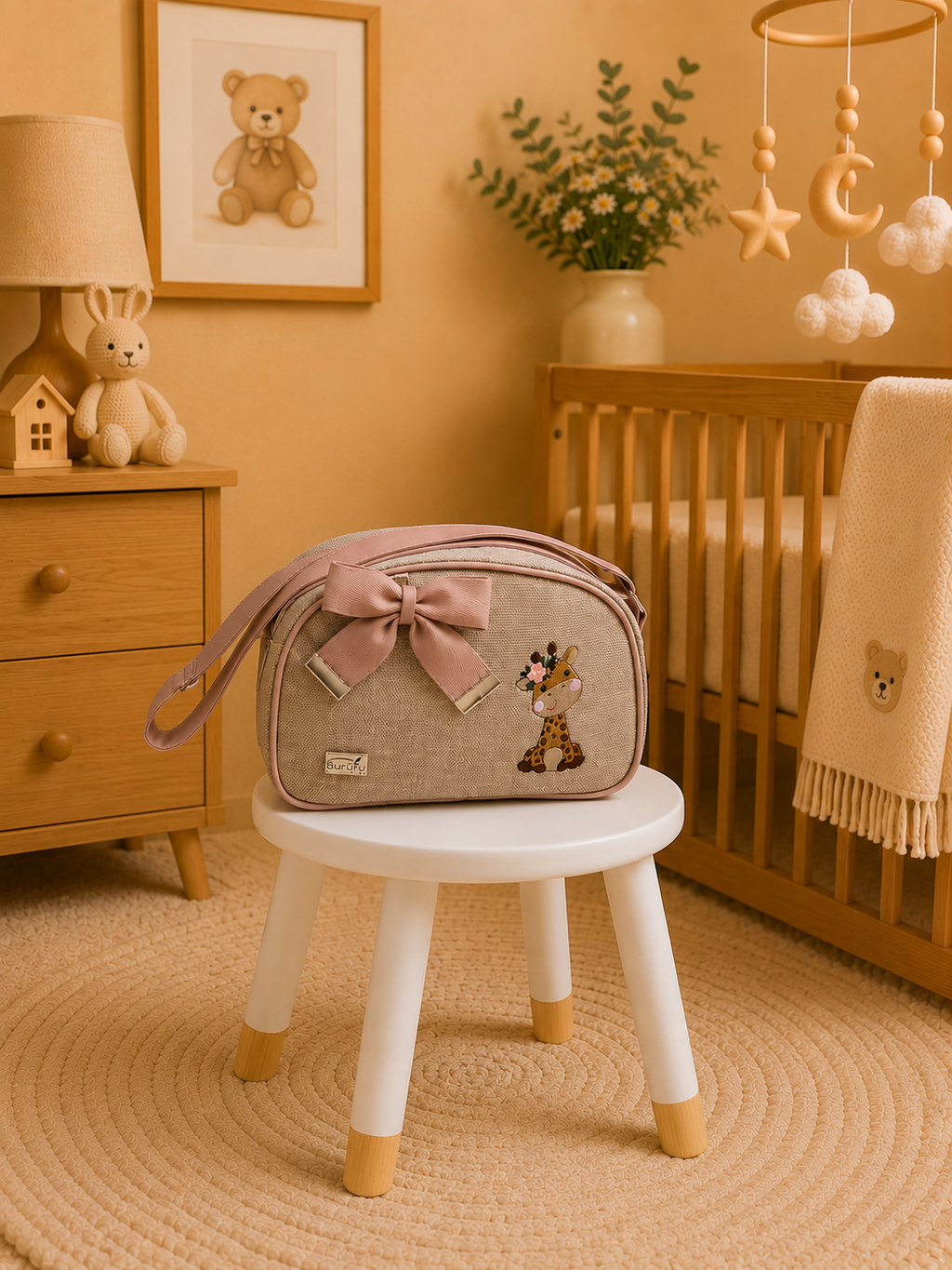 Bolsa de Maternidad Delta Jirafa
