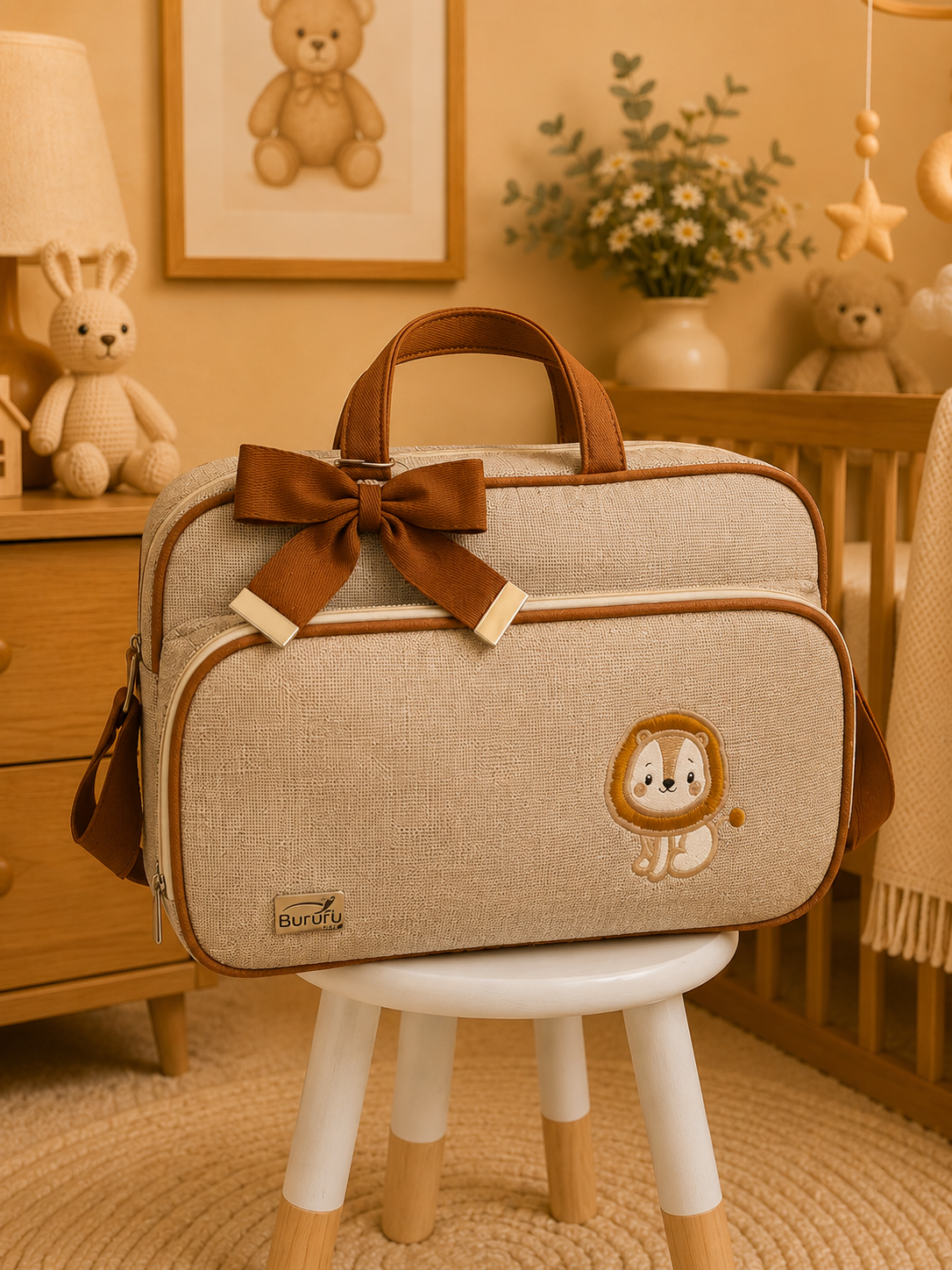 Bolsa de Maternidade Delta Leãozinho 2 Peças