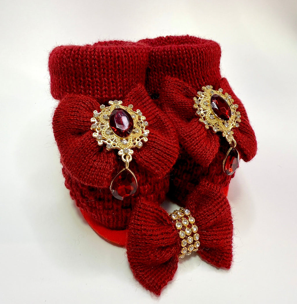 Kit Sapatinho+Lacinho Pedraria II