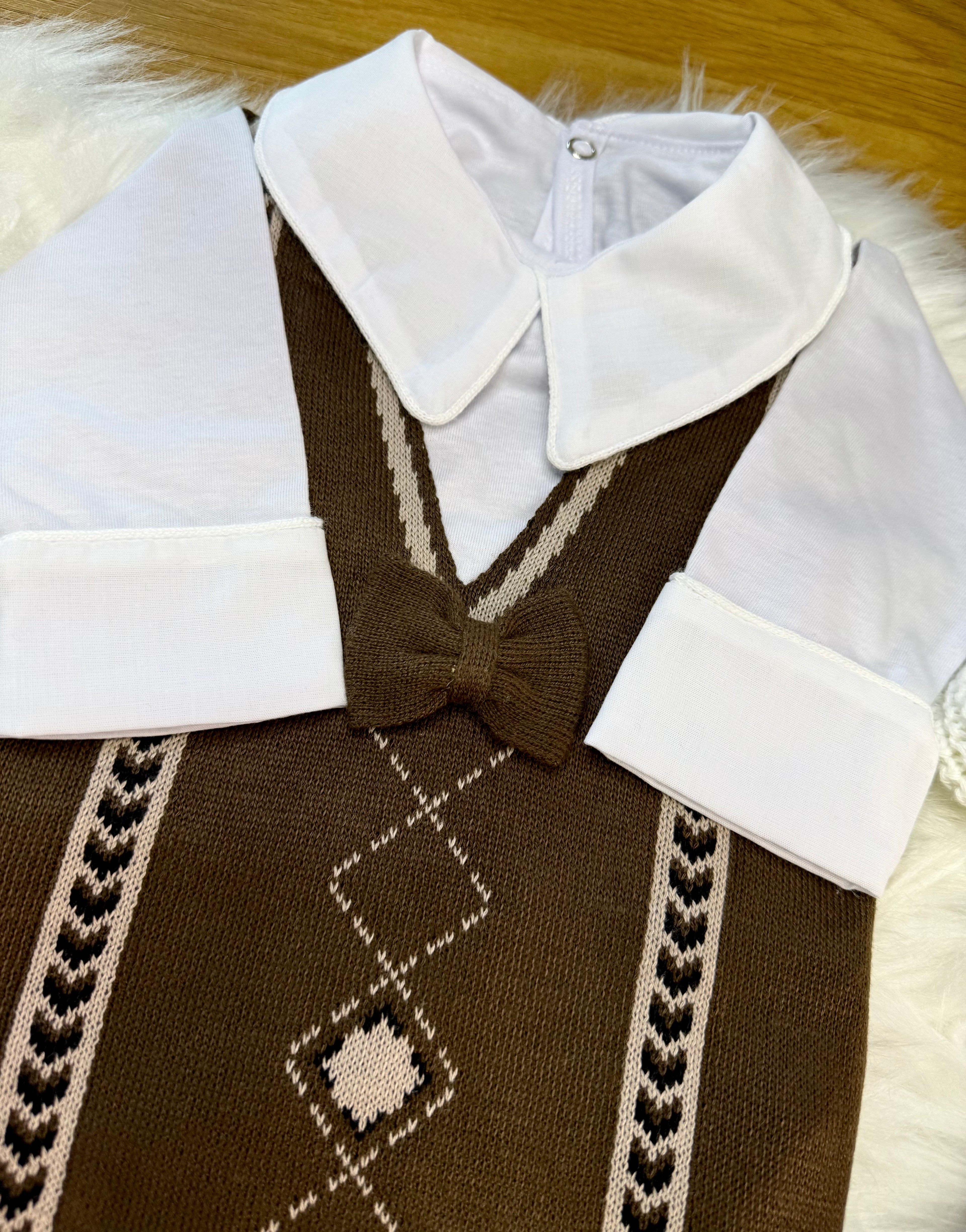 Kit Saída de Maternidade Toronto Castanho