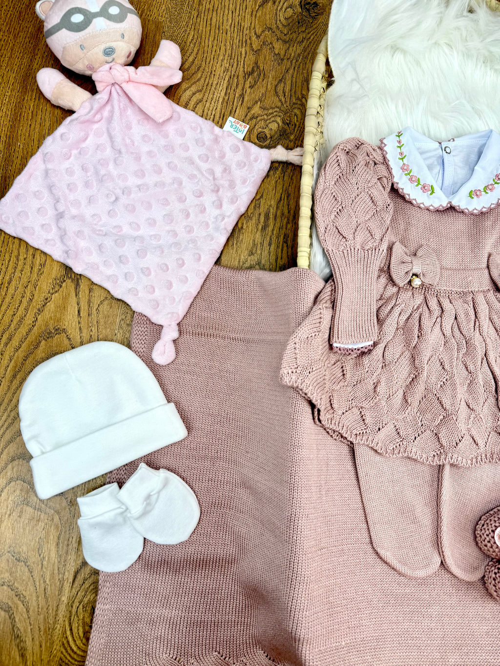 Kit de Maternidade 4 Peças e Sapatinho