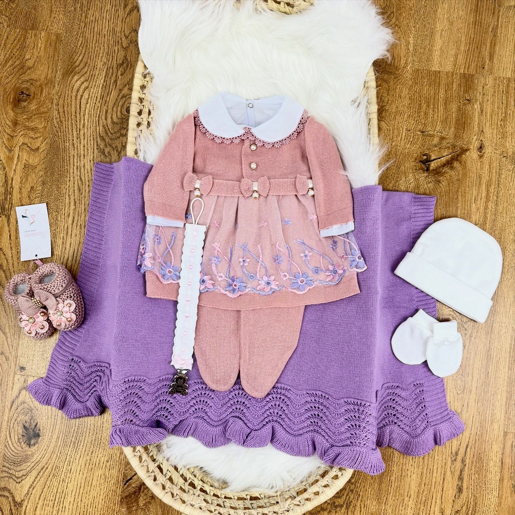 Saída de Maternidade Dinamarca Rosê